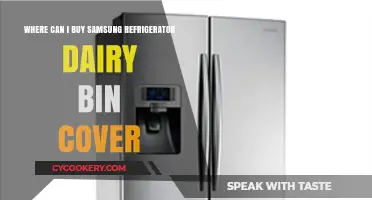 Where to Buy Samsung Refrigerator Dairy Bin Cover: Top Retailers