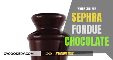 Best Places to Buy Sephra Fondue Chocolate