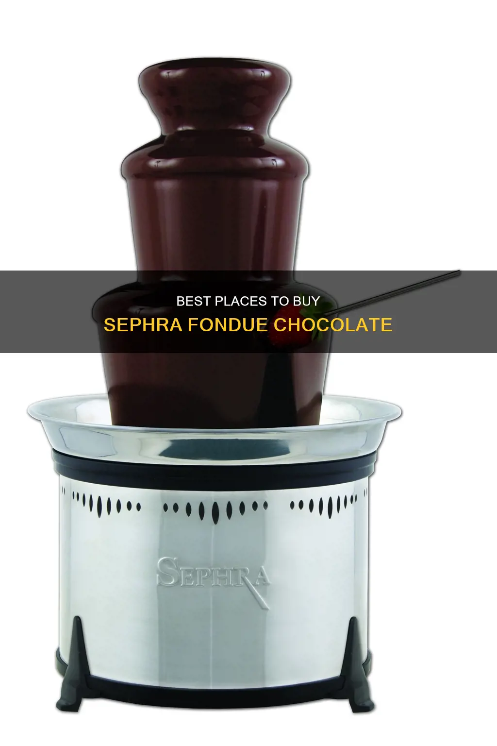 where can i buy sephra fondue chocolate