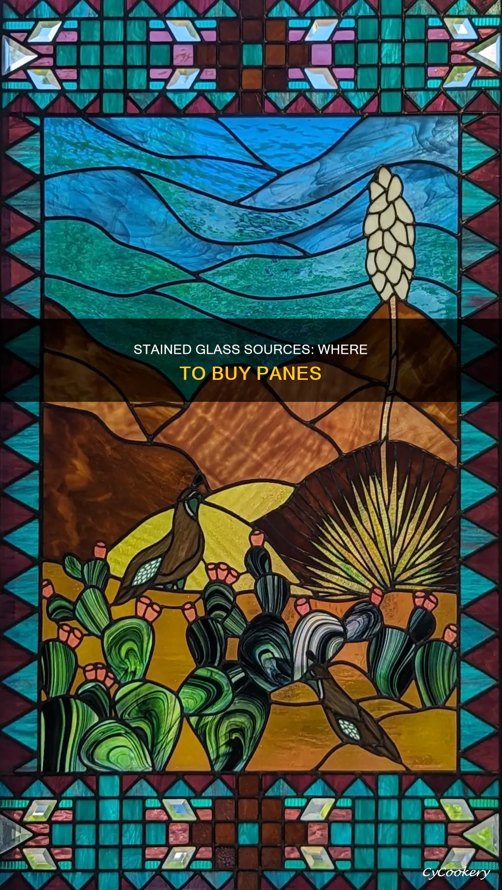 where can I buy stained glass panes