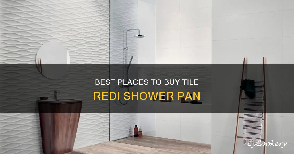 where can I buy tile redi shower pan