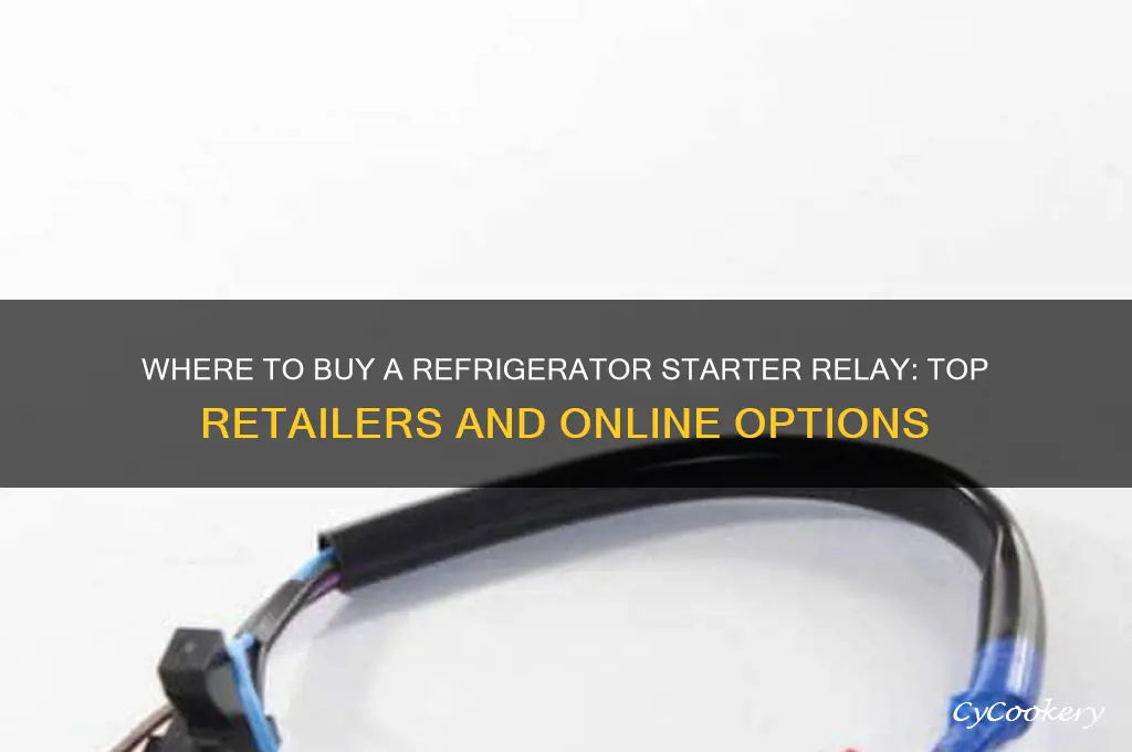 where can i can a refrigerator stater relay