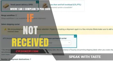 Complaint Mechanism for Non-Receipt of PAN Card