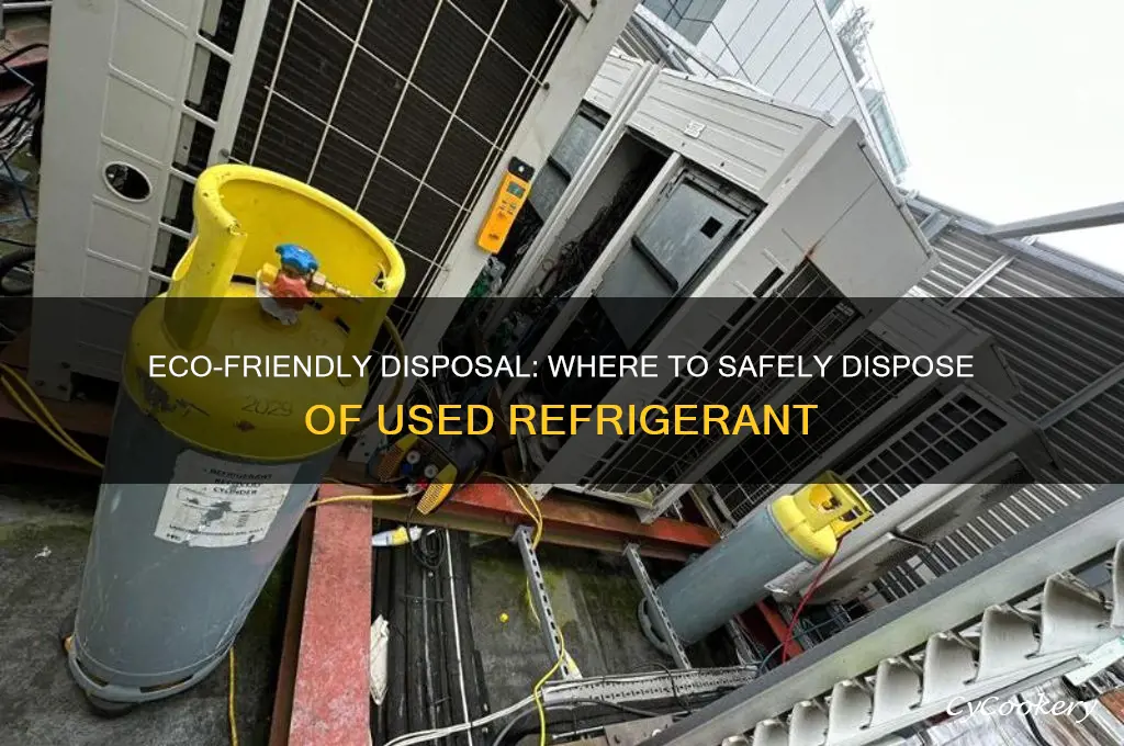 where can i dispose of used refrigerant