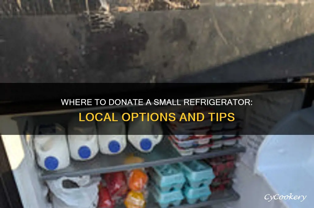 where can i donate a small refrigerator