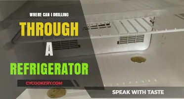 Drilling Through a Refrigerator: Safe Locations and Essential Tips