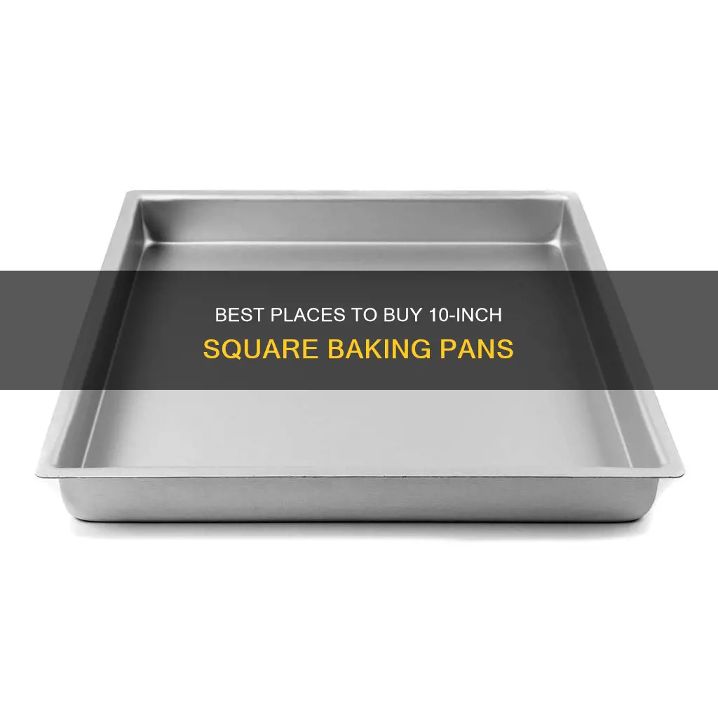 where can I find a 10 square baking pan