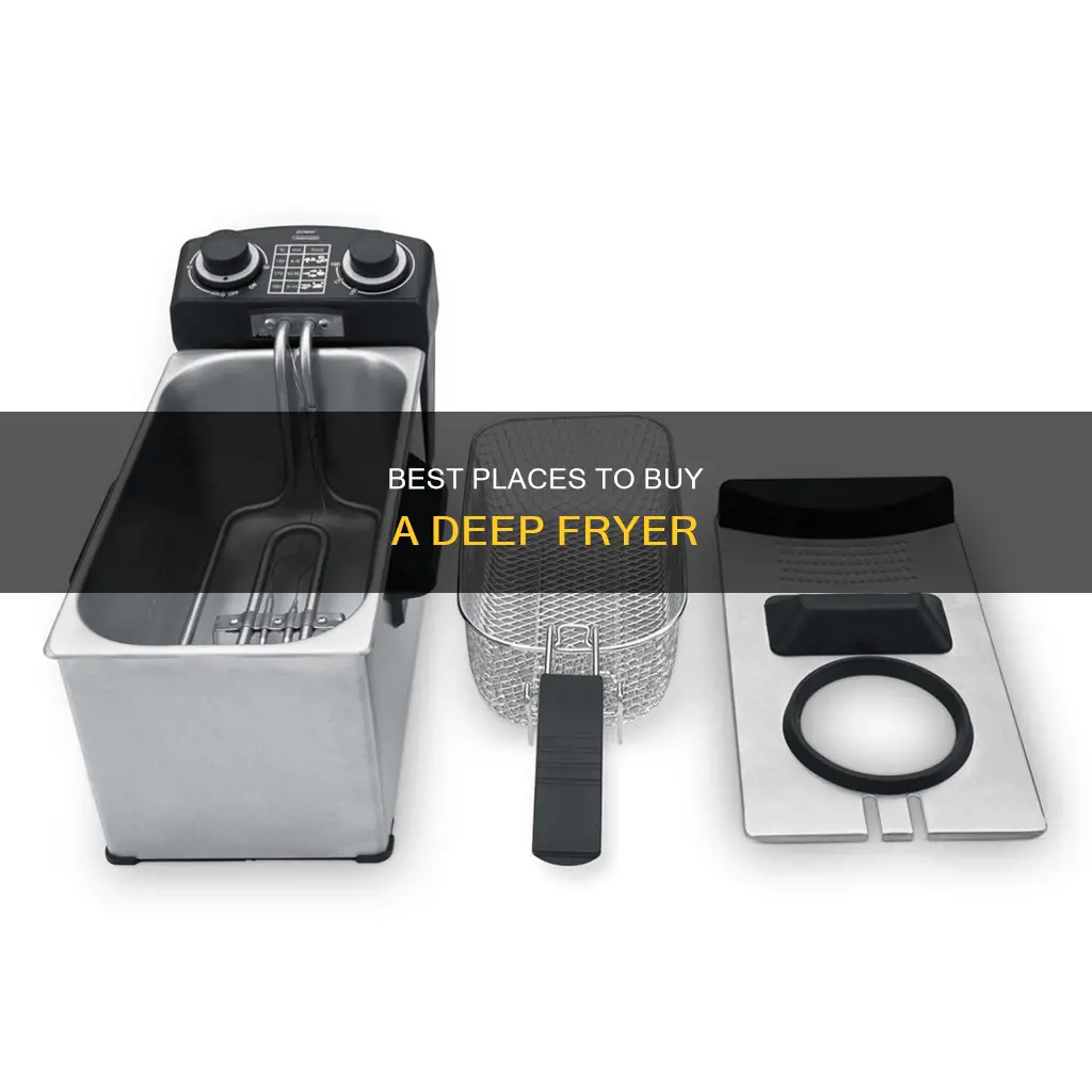 where can i find a deep fryer