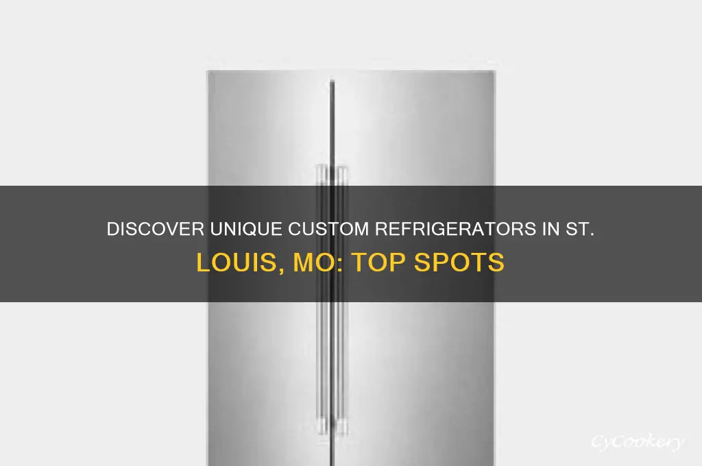 where can i find custom refrigerators in st louis mo