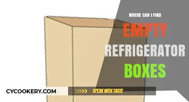 Where to Find Empty Refrigerator Boxes for Moving or Storage