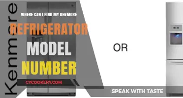 Locate Your Kenmore Fridge Model Number: Quick and Easy Guide