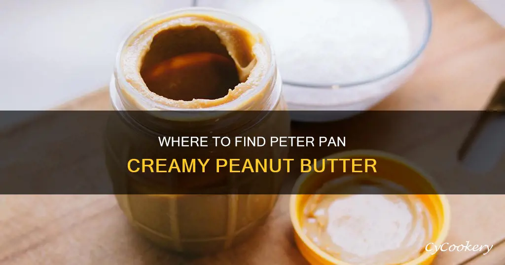 where can I find peter pan creamy plus pnut butter