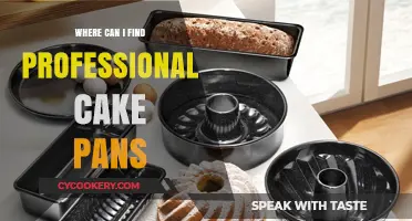 Professional Cake Pans: Where to Buy Them