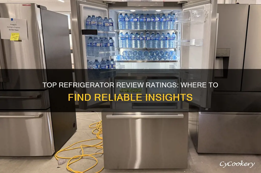 where can i find refrigerator review rating