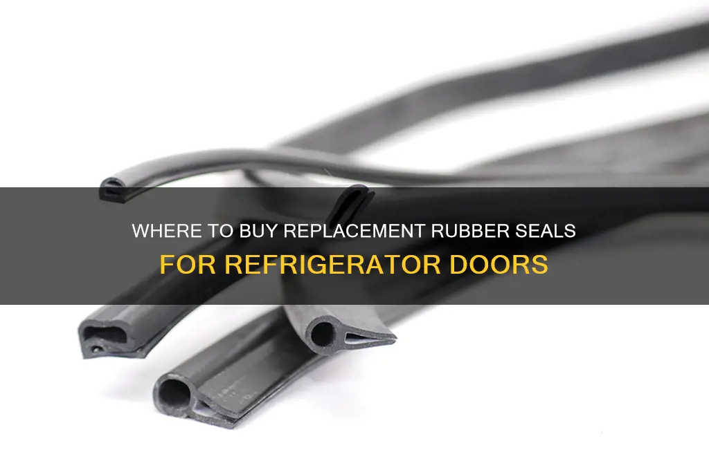 where can i find replacement rubber seals for refrigerator doors