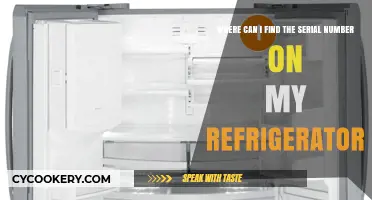 Locate Your Fridge's Serial Number: A Quick Identification Guide