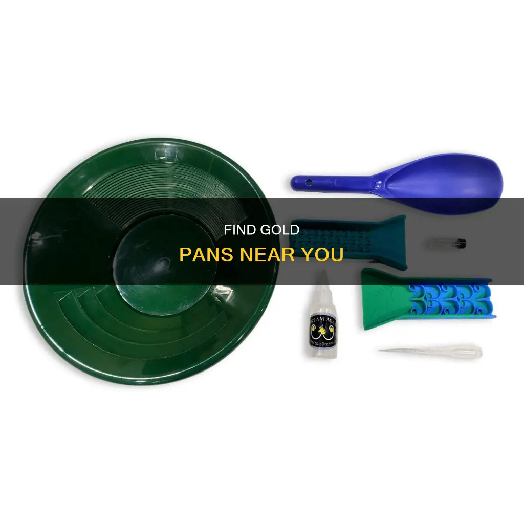 where can I get a gold pan around me