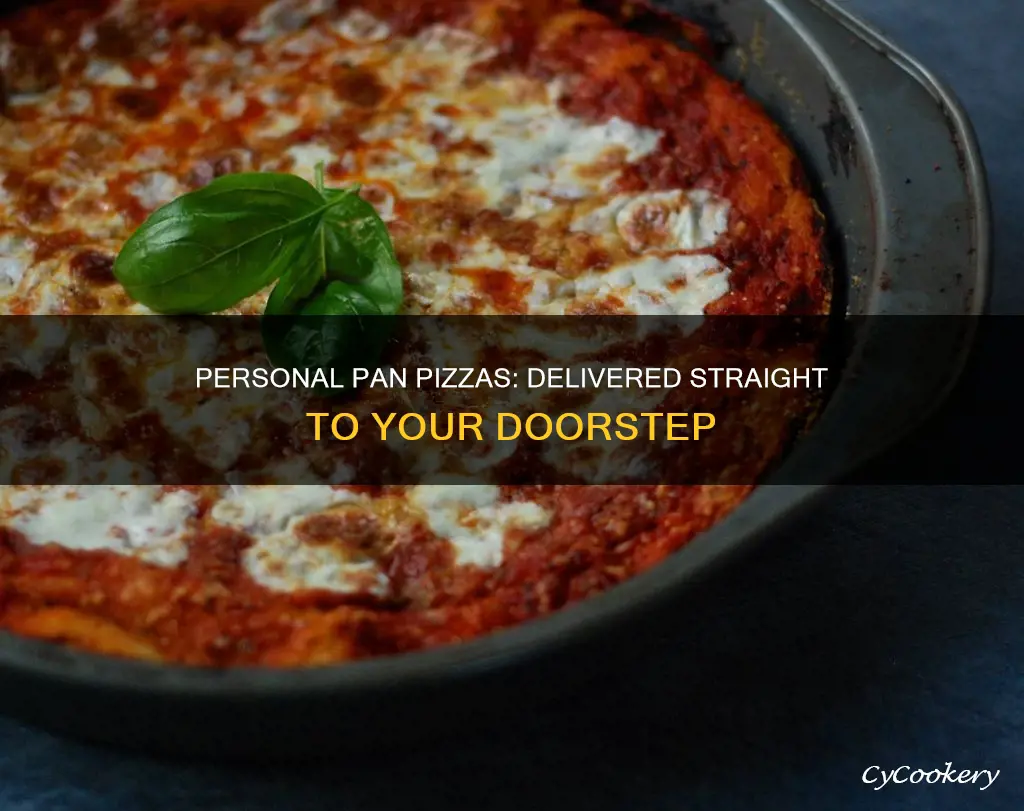 where can I get personal pan pizza delivery