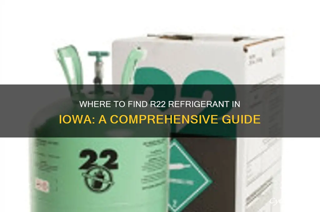 where can i get r22 refrigerant in iowa