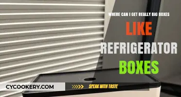 Where to Find Oversized Boxes Like Refrigerator Packaging for Projects