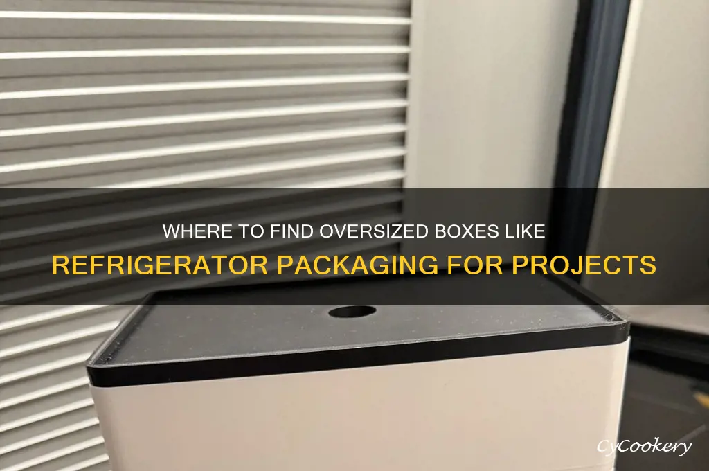 where can i get really big boxes like refrigerator boxes