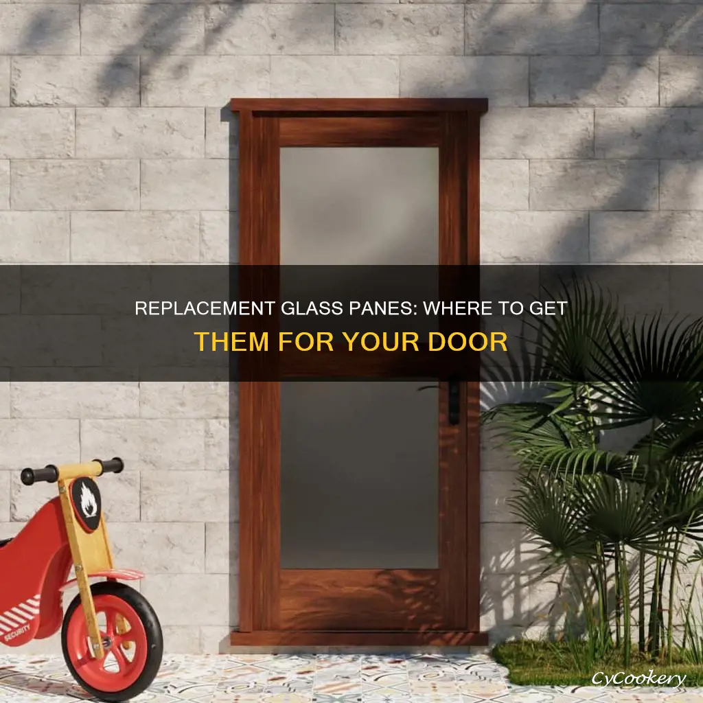 where can I get replacement glass panes for a door