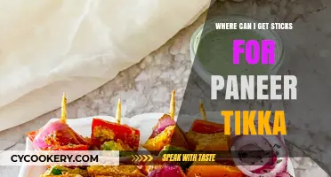 Get Sticks for Paneer Tikka from These Places