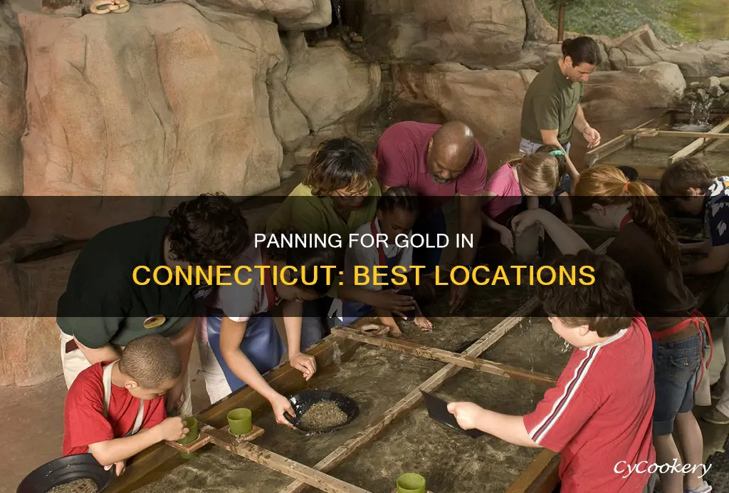 where can I pan for gold in Connecticut