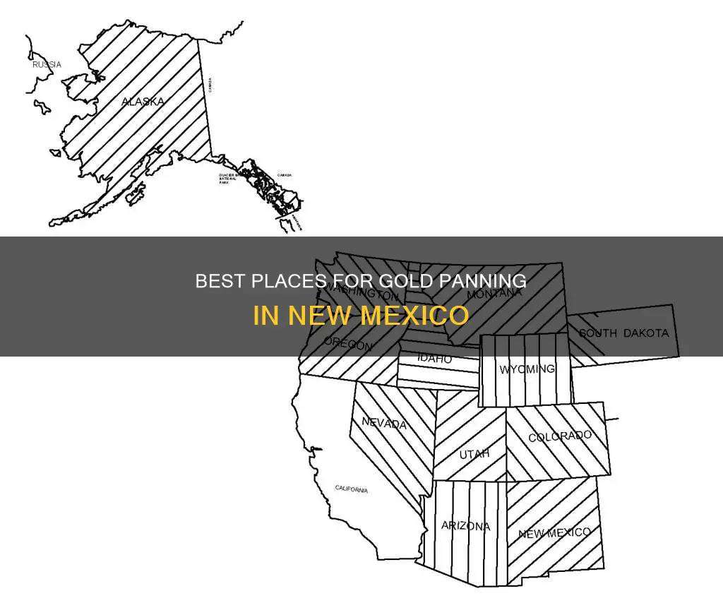 where can I pan for gold in new mexico