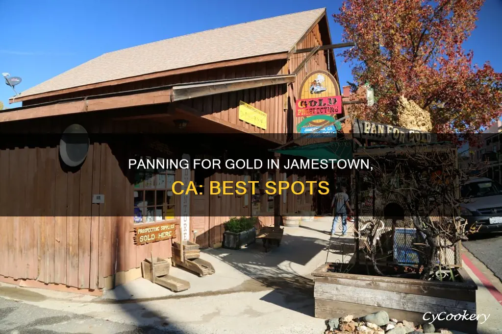 where can I pan for gold in old jamestown ca