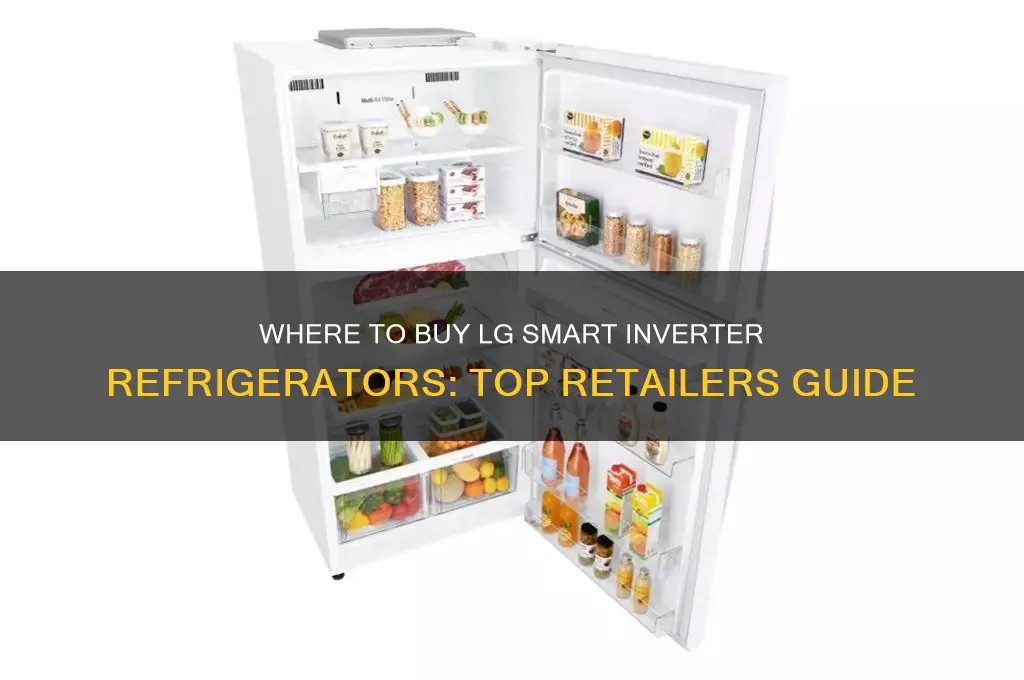 where can i purchase a lg smart inverter refrigerator