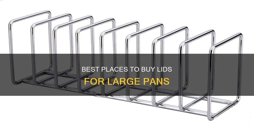 where can I purchase lids for lare pans