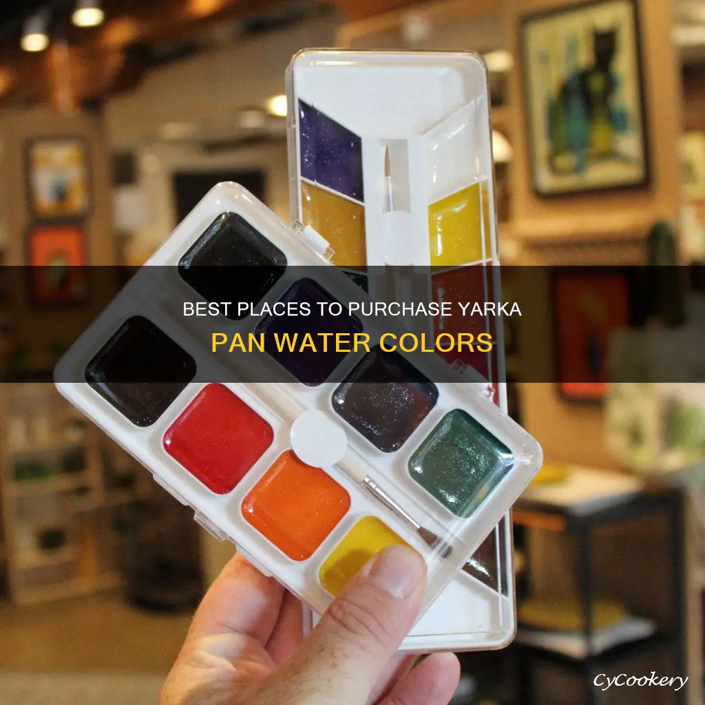 where can I purchase yarka pan water colors