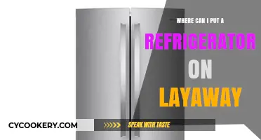 Where to Put Your Refrigerator on Layaway: Top Options
