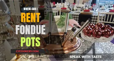 Renting Fondue Pots: Where and How to Get Them