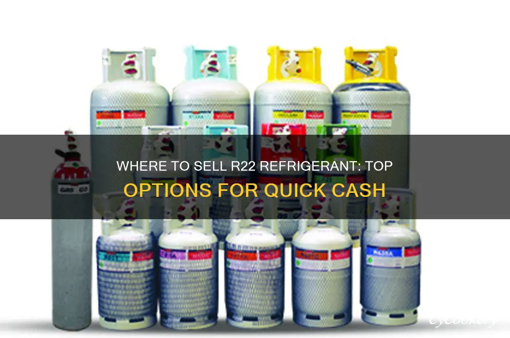 where can i sell my r22 refrigerant