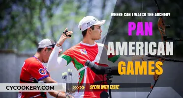 Archery Pan Am Games: Where to Watch?