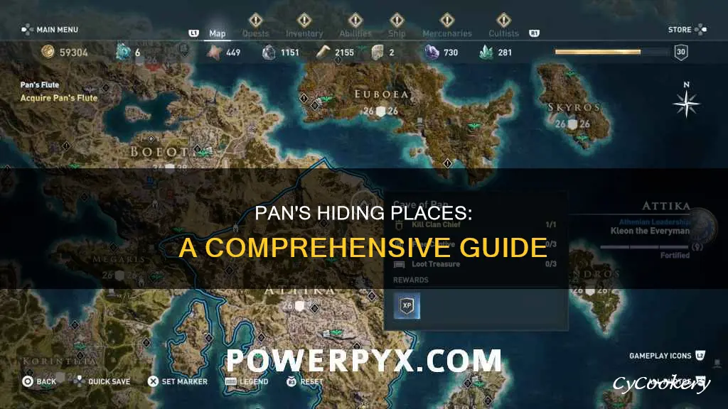 where can pan be found