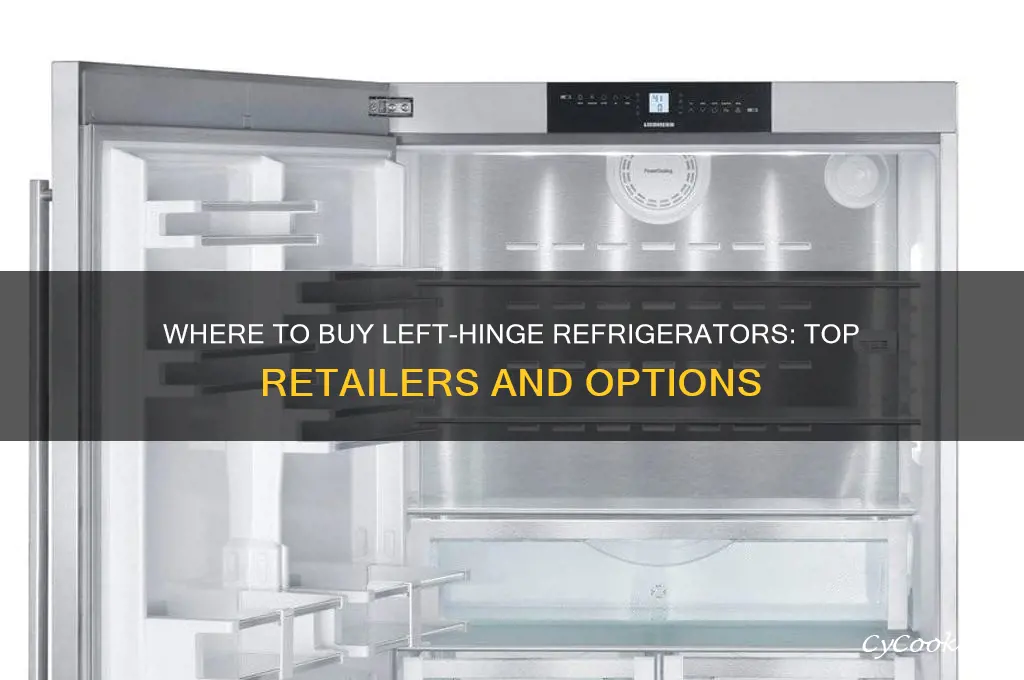 where can yiu buy a left hinge refrigerator