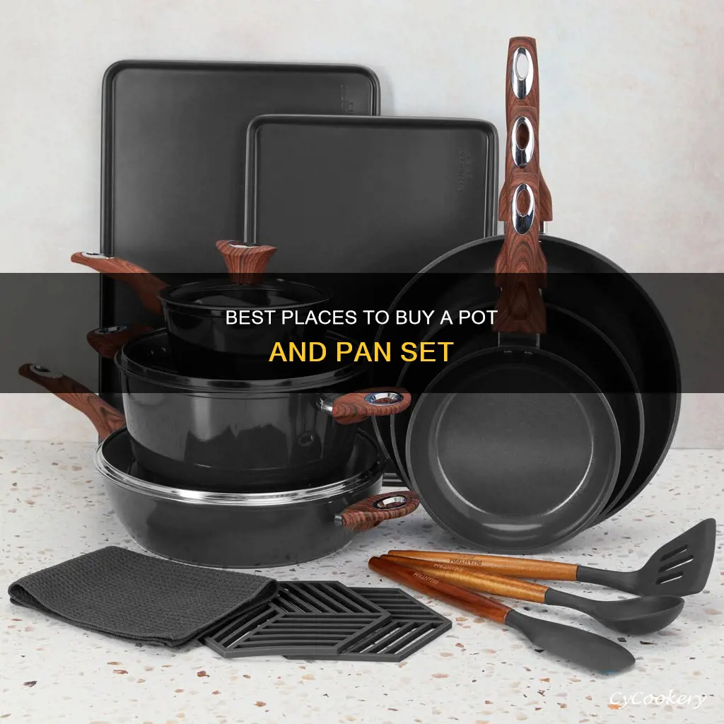 where can you buy a pot and pan set