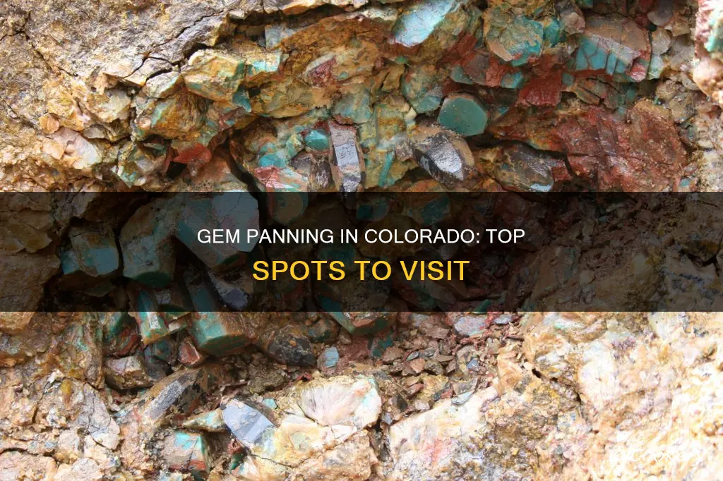where can you pan for gems in colorado