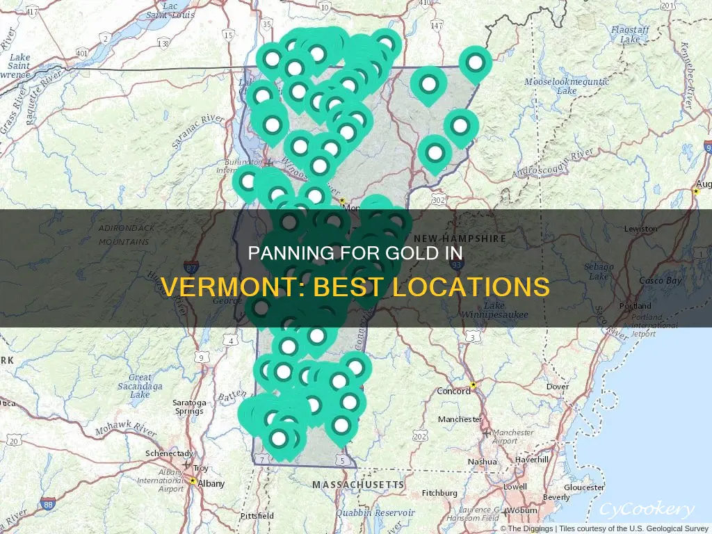 where can you pan for gold in vermont