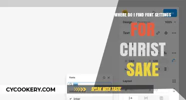 Where to Find Font Settings: A Frustration-Free Guide