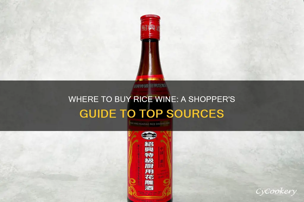where do you buy rice wine