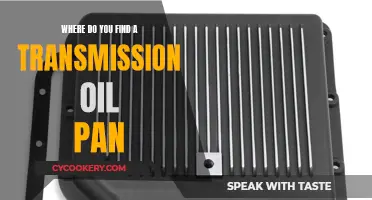 Finding Your Transmission Oil Pan: A Guide