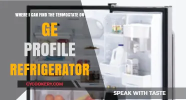 Locate Your GE Profile Refrigerator Thermostat: A Quick Guide