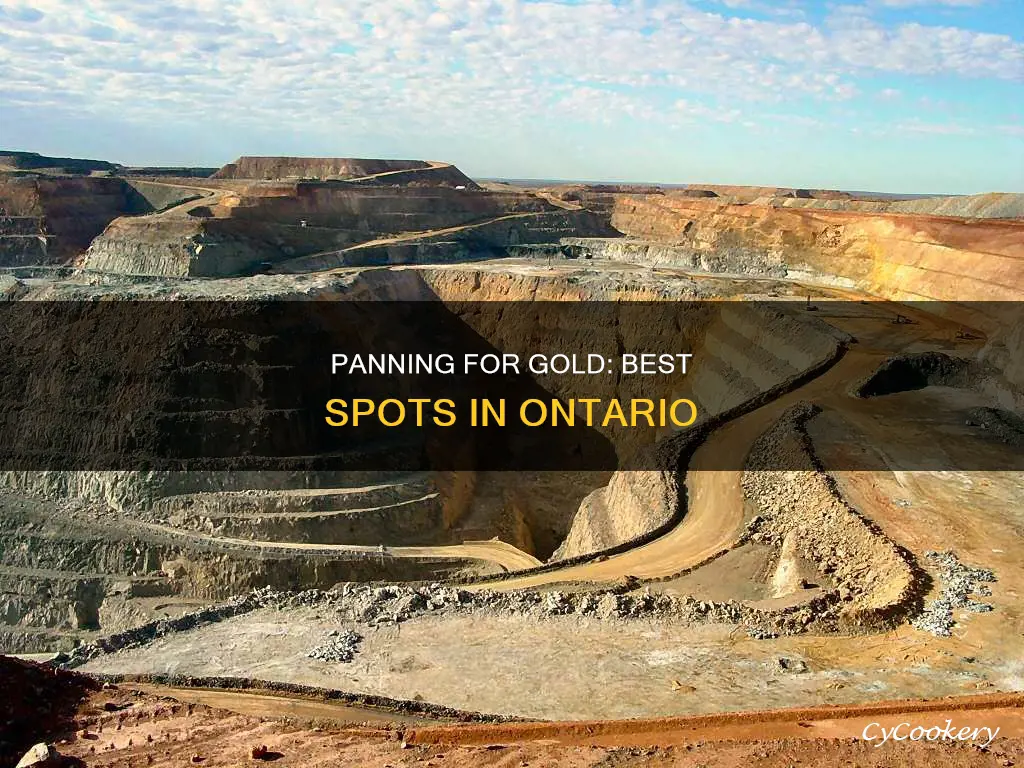 where in ontario can you pan for gold