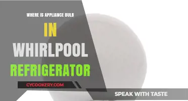 Finding the Appliance Bulb in Your Whirlpool Refrigerator: A Quick Guide