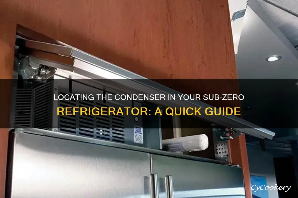where is condenser in sub zero refrigerator