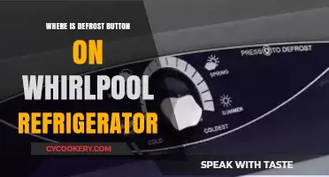 Where to Find the Defrost Button on Your Whirlpool Fridge